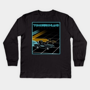 Tomorrowland Light Racers Kids Long Sleeve T-Shirt